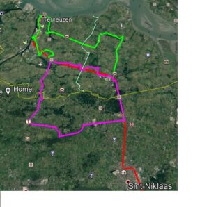 fietsroutes M-T